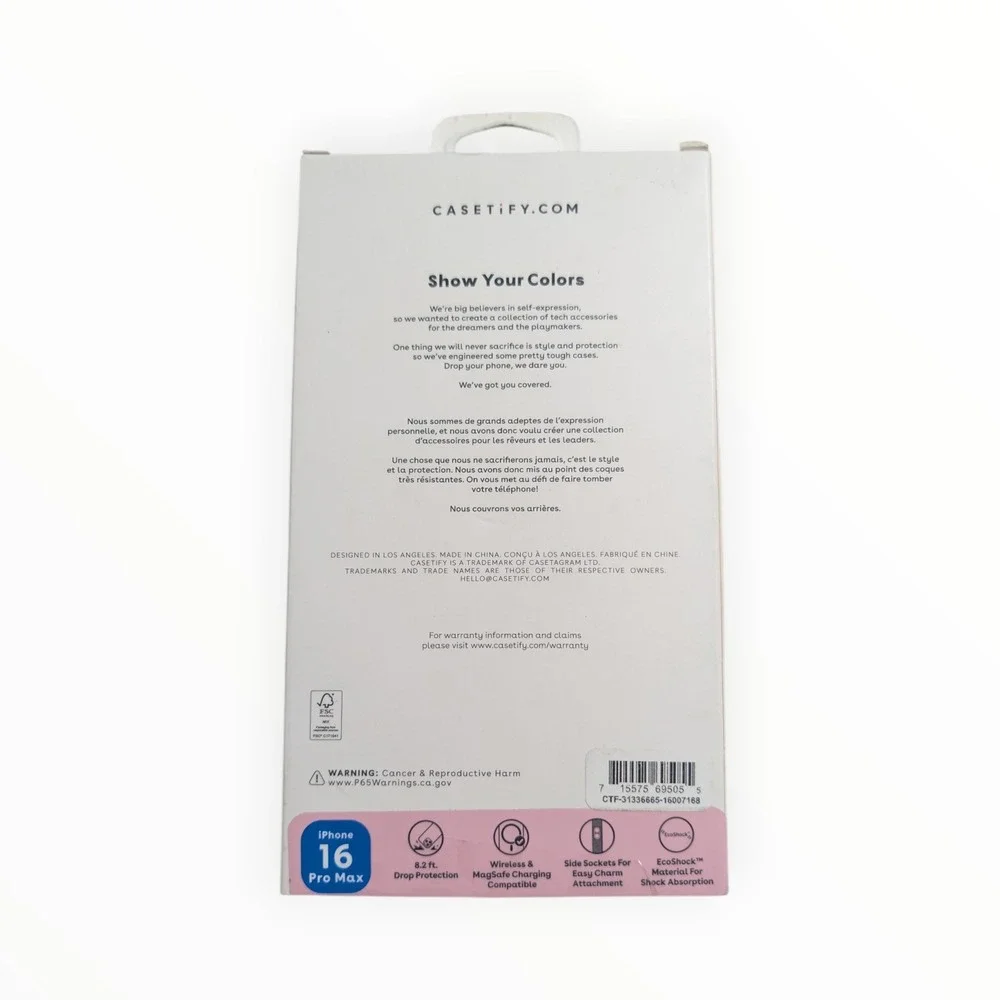 Nn6-O CASETiFY Impact Case w/ Magsafe‎ for iPhone 16 Pro Max 6.9